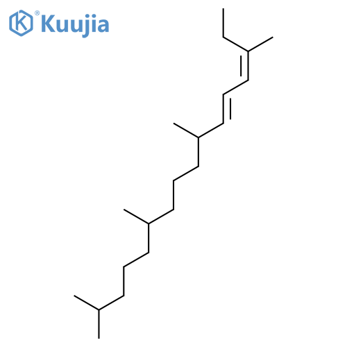3,5-Hexadecadiene, 3,7,11,15-tetramethyl- structure