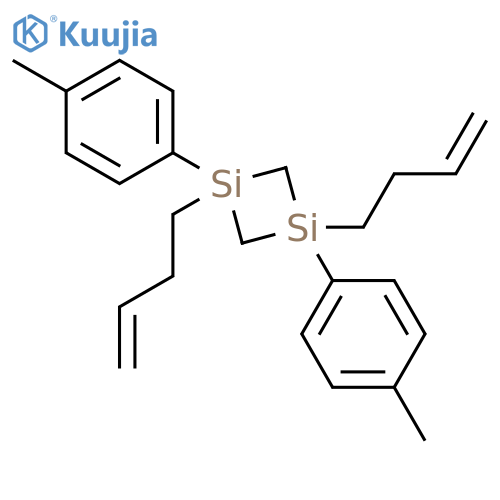 1,3-DISILACYCLOBUTANE, 1,3-DI-3-BUTENYL-1,3-BIS(4-METHYLPHENYL)- structure