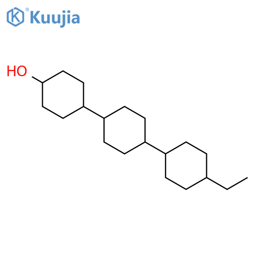 [1,1':4',1''-Tercyclohexan]-4-ol, 4''-ethyl- structure
