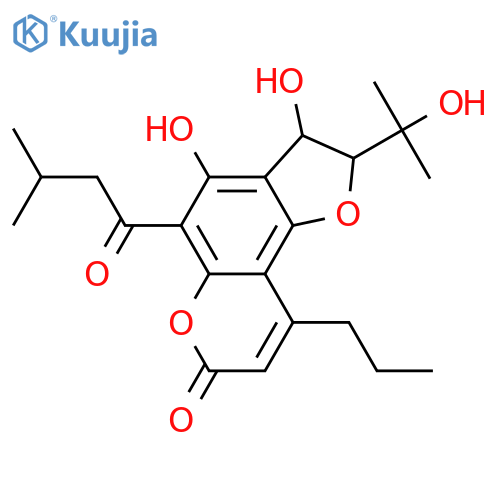 Mammea B/BA cyclo F; 3-Hydroxy structure