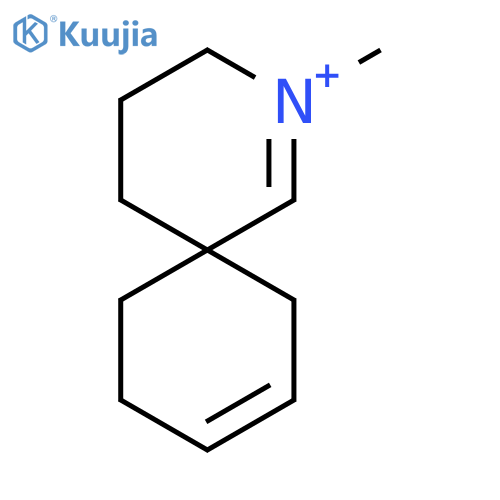 2-Azoniaspiro[5.5]undeca-1,8-diene, 2-methyl- structure