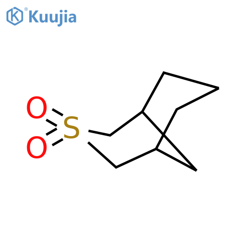 3λ⁶-thiabicyclo[3.3.1]nonane 3,3-dioxide structure