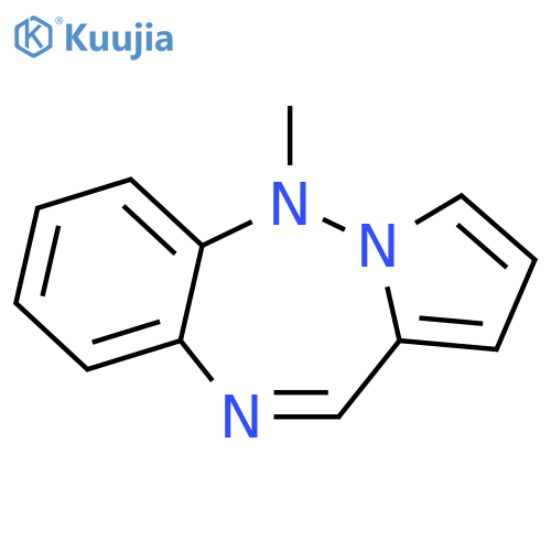 5-methyl-5H-Pyrrolo[1,2-b][1,2,5]benzotriazepine structure