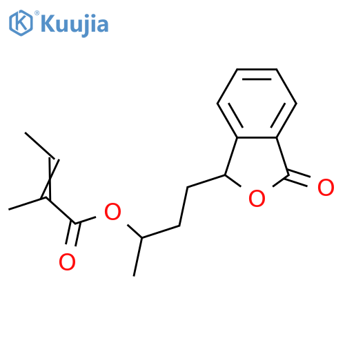 10-angeloylbutylphthalide structure