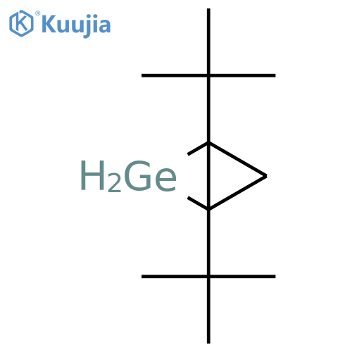 2-Germabicyclo[1.1.0]butane-2,4-diyl, 1,3-bis(1,1-dimethylethyl)- structure