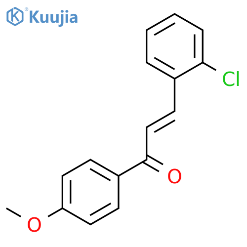 2-PROPEN-1-ONE, 3-(2-CHLOROPHENYL)-1-(4-METHOXYPHENYL)-, (2E)- structure