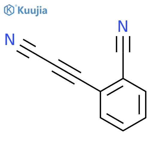 Benzonitrile, 2-(cyanoethynyl)- structure