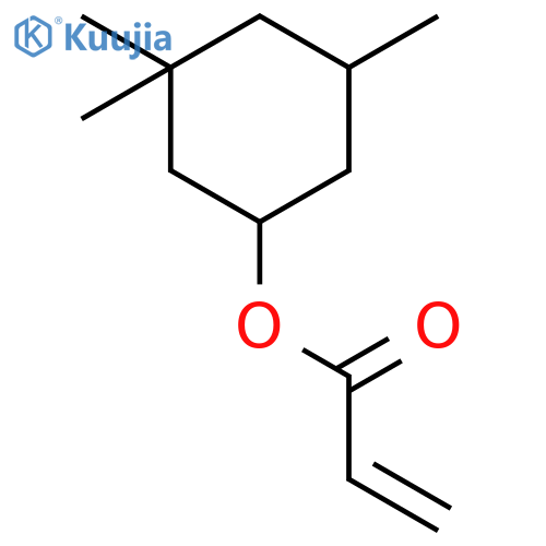 3,3,5-TRIMETHYLCYCLOHEXYL ACRYLATE structure