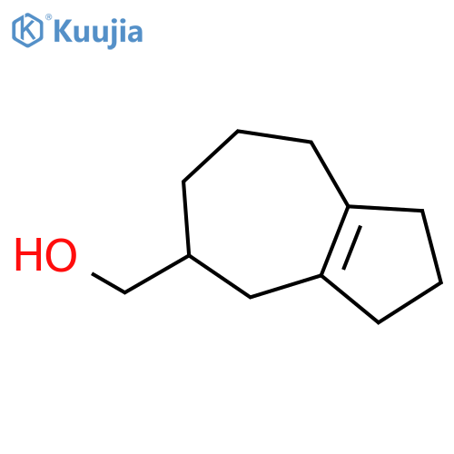 5-Azulenemethanol, 1,2,3,4,5,6,7,8-octahydro- structure