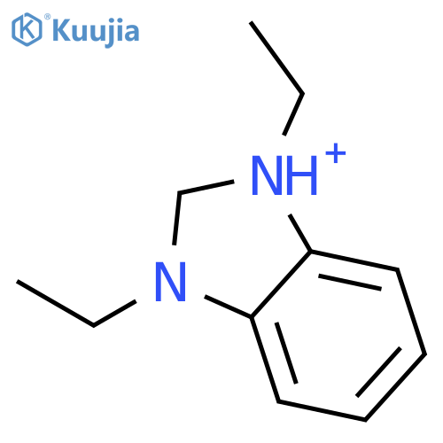 1H-BENZIMIDAZOLIUM, 1,3-DIETHYL- structure