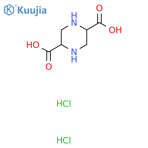Piperazine-2,5-dicarboxylic acid dihydrochloride structure
