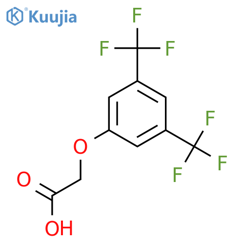 2-3,5-Bis(trifluoromethyl)phenoxyacetic Acid structure