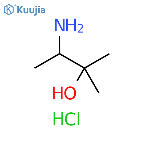 3-Amino-2-methylbutan-2-ol hydrochloride structure