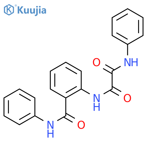 Ethanediamide, N-phenyl-N'-[2-[(phenylamino)carbonyl]phenyl]- structure