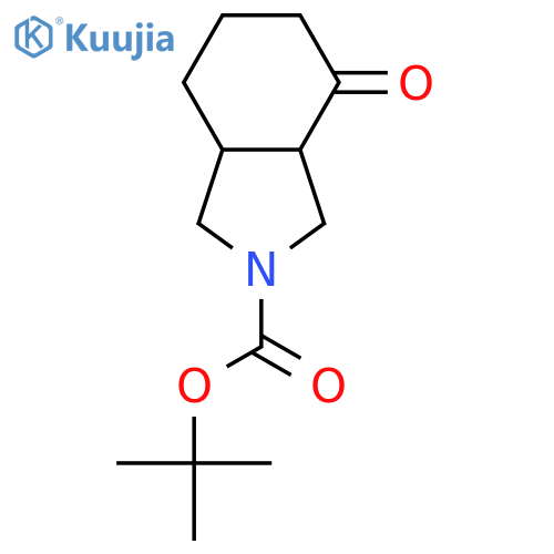 tert-butyl 7-oxo-3,3a,4,5,6,7a-hexahydro-1H-isoindole-2-carboxylate structure