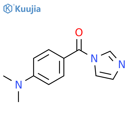 1H-Imidazole, 1-[4-(dimethylamino)benzoyl]- structure
