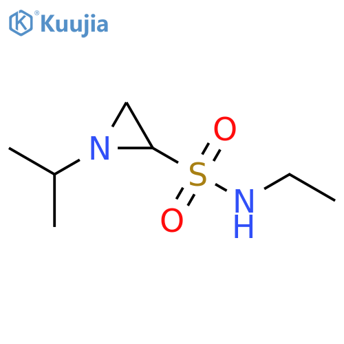 2-Aziridinesulfonamide, N-ethyl-1-(1-methylethyl)- structure