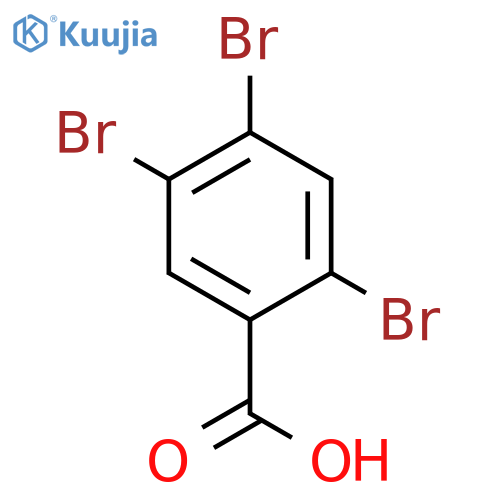 BENZOIC ACID, 2,4,5-TRIBROMO- structure
