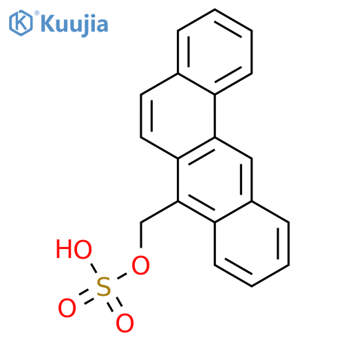 Benz[a]anthracene-7-methanol,7-(hydrogen sulfate) structure