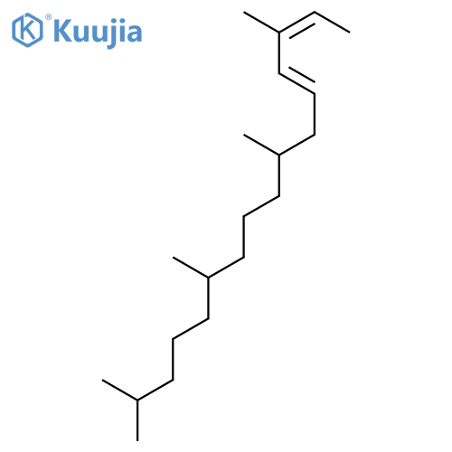 2,4-Hexadecadiene, 3,7,11,15-tetramethyl- structure