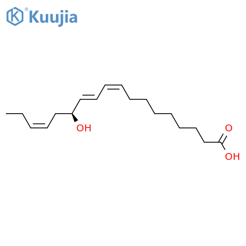 9,11,15-Octadecatrienoicacid, 13-hydroxy-, (9Z,11E,13S,15Z)- structure