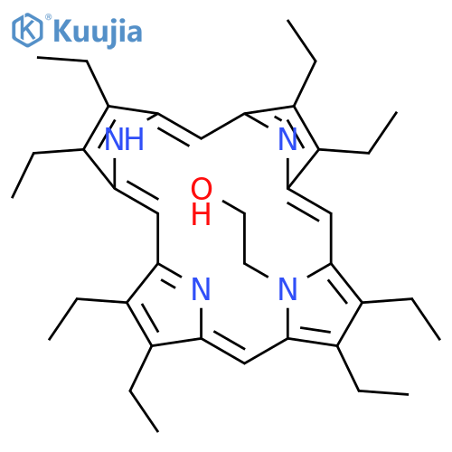 21H,23H-Porphine-21-ethanol, 2,3,7,8,12,13,17,18-octaethyl- structure