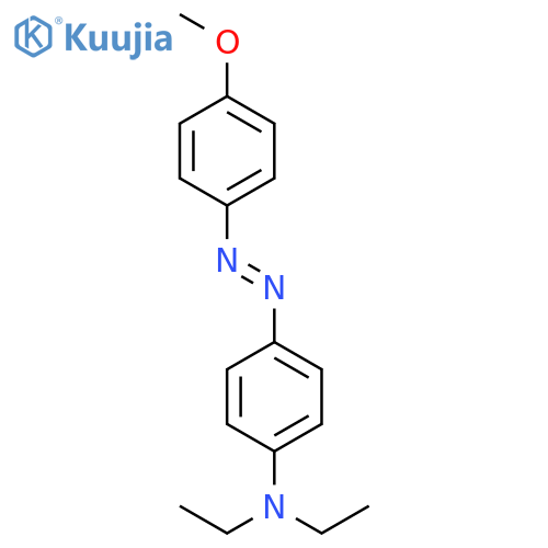 Benzenamine, N,N-diethyl-4-[(4-methoxyphenyl)azo]-, (E)- structure