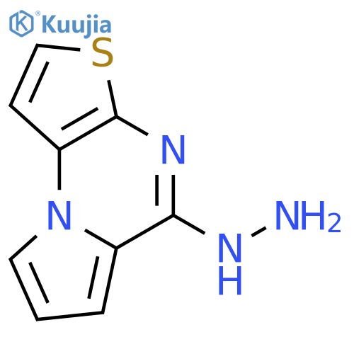 5-hydrazinyl-Pyrrolo[1,2-a]thieno[2,3-e]pyrazine structure