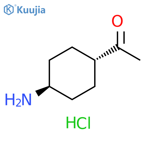 1-[rac-(1r,4r)-4-aminocyclohexyl]ethan-1-one hydrochloride, trans structure