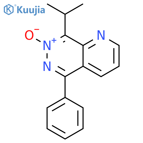Pyrido[2,3-d]pyridazine, 8-(1-methylethyl)-5-phenyl-, 7-oxide structure