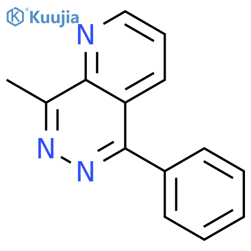 Pyrido[2,3-d]pyridazine, 8-methyl-5-phenyl- structure