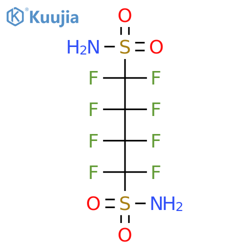 1,4-Butanedisulfonamide, 1,1,2,2,3,3,4,4-octafluoro- structure