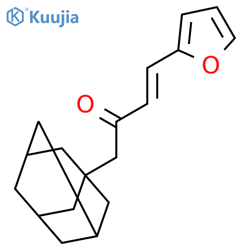 3-BUTEN-2-ONE, 4-(2-FURANYL)-1-TRICYCLO[3.3.1.13,7]DEC-1-YL- structure