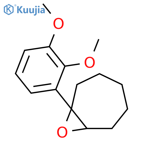 8-Oxabicyclo[5.1.0]octane, 1-(2,3-dimethoxyphenyl)- structure