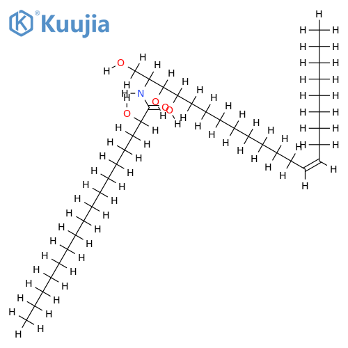 (2S,3S,4R,13Z)-2-[(2'R)-2-hydroxyhexadecanoylamino]-13-docosene-1,3,4-triol structure