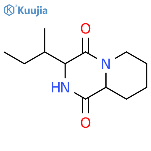 Cyclo(isoleucylpipecolinyl); (3R,9aR)-form structure