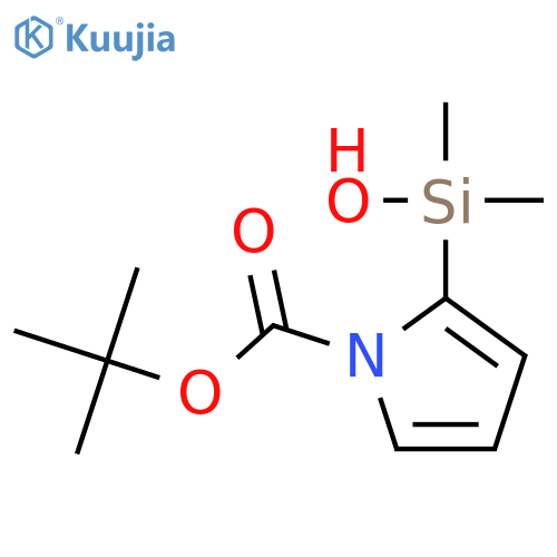 1-Boc-2-(hydroxydimethylsilyl)pyrrole structure