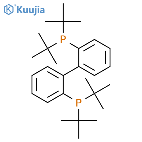 PHOSPHINE, [1,1'-BIPHENYL]-2,2'-DIYLBIS[BIS(1,1-DIMETHYLETHYL)- structure