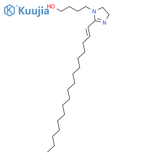 1H-Imidazole-1-butanol, 2-(heptadecenyl)-4,5-dihydro- structure