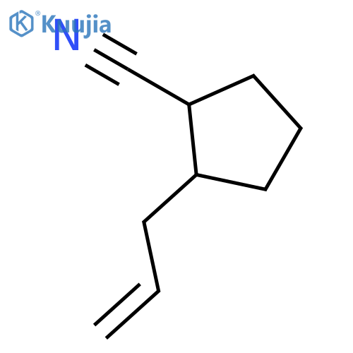 Cyclopentanecarbonitrile, 2-(2-propenyl)- structure