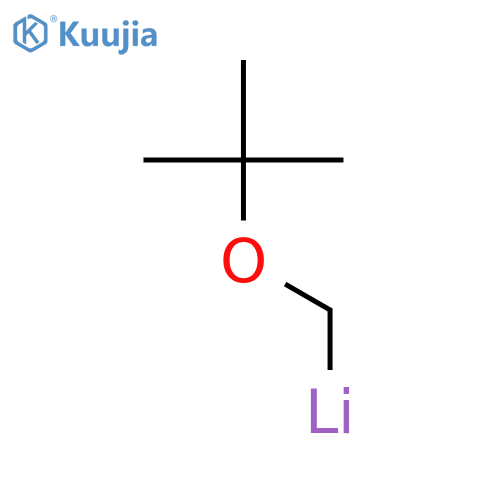 Lithium, [(1,1-dimethylethoxy)methyl]- structure