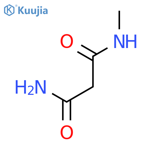 Propanediamide, N-methyl- structure
