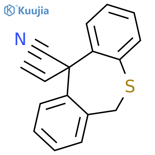 DIBENZO[B,E]THIEPIN-11-CARBONITRILE, 11-ETHENYL-6,11-DIHYDRO- structure