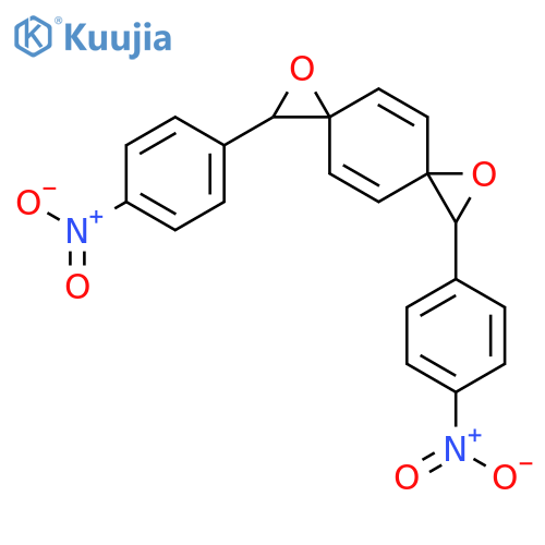1,7-Dioxadispiro[2.2.2.2]deca-4,9-diene, 2,8-bis(4-nitrophenyl)- structure