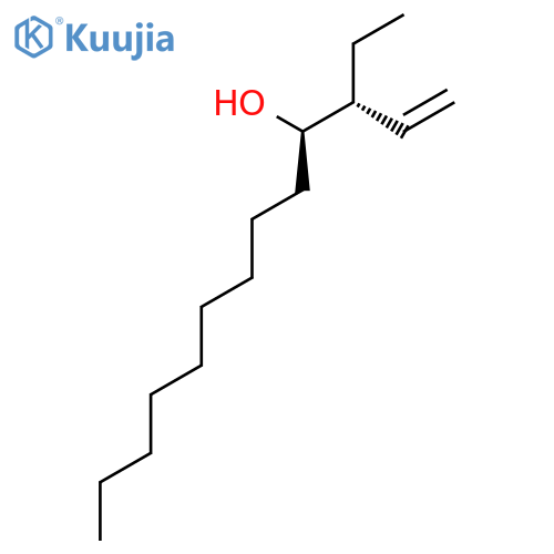 1-TRIDECEN-4-OL, 3-ETHYL-, (R*,R*)- structure