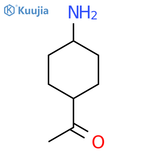 trans-1-(4-Aminocyclohexyl)ethan-1-one structure