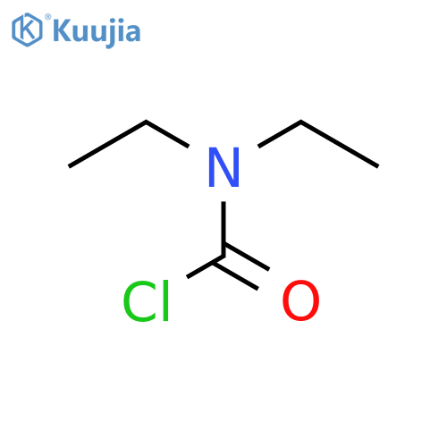 Diethylcarbamyl chloride structure