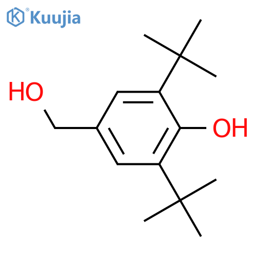 3,5-Di-tert-butyl-4-hydroxybenzyl alcohol structure