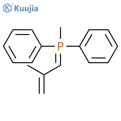 Phosphorane, methyl(2-methyl-2-propenylidene)diphenyl- structure