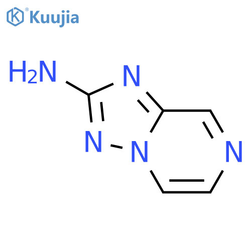 1,2,4Triazolo1,5-apyrazin-2-amine structure